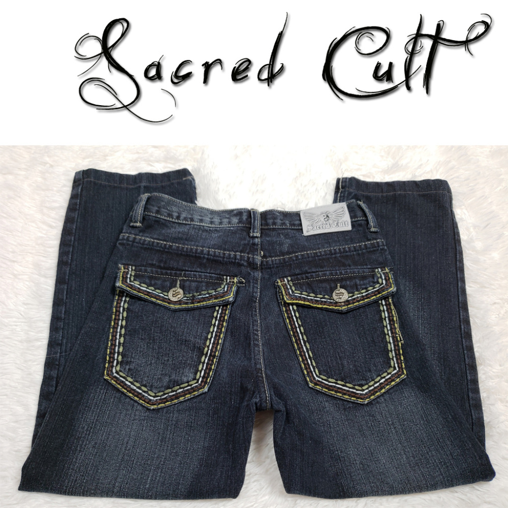 🦋Sacred Cult Women's Denim Jean Capris Size 12/27